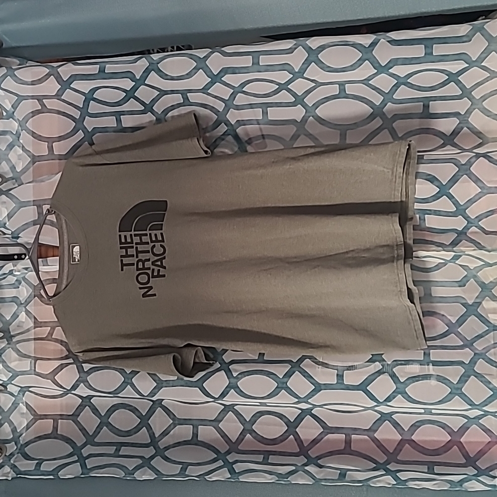 Men's OliveGreen North Face T-shirt